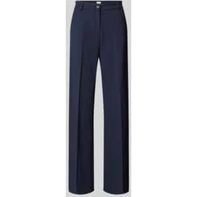 Brax Dames Palazzobroek  Style MAINE NAVY, donkerblauw, maat 46