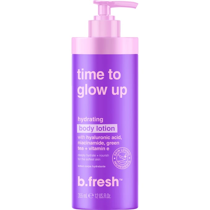 b.fresh - time to glow up - hydrating body lotion 355ml
