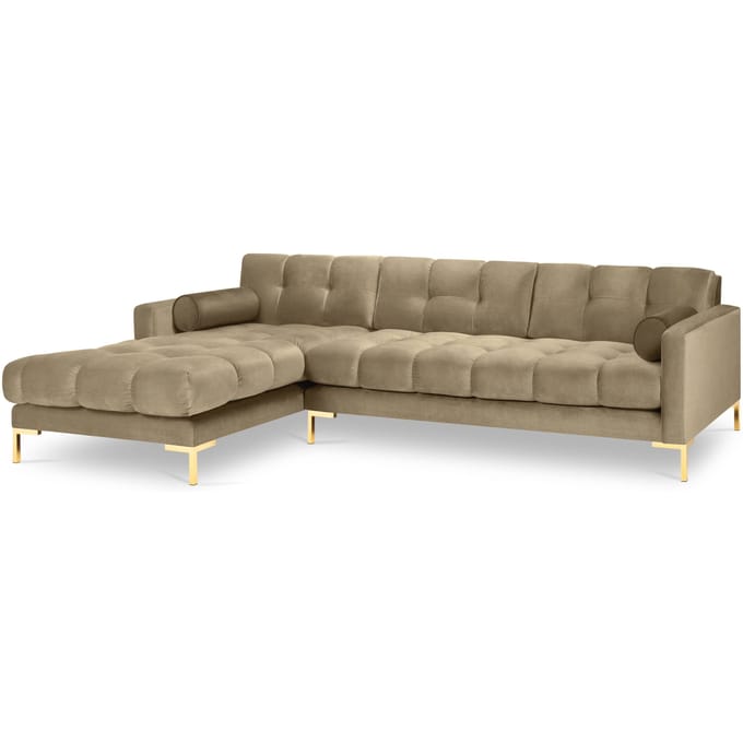 Hoekbank Bali links velvet | Cosmopolitan Design