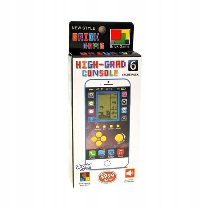 Woopie Mini Tetris Spel - Draagbare klassieke gameconsole