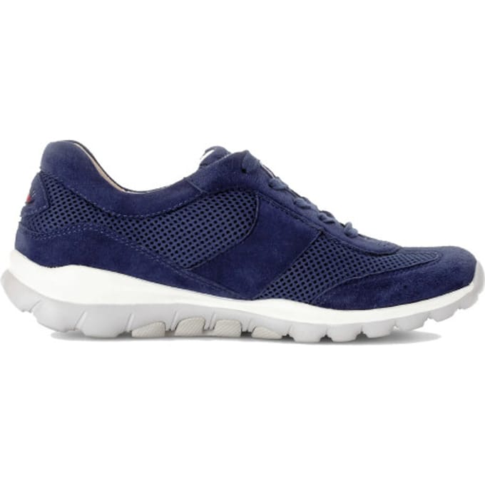 Gabor rollingsoft sensitive 86.966.36 - dames rollende wandelsneaker - Blauw - maat 41 (EU) 7.5 (UK)