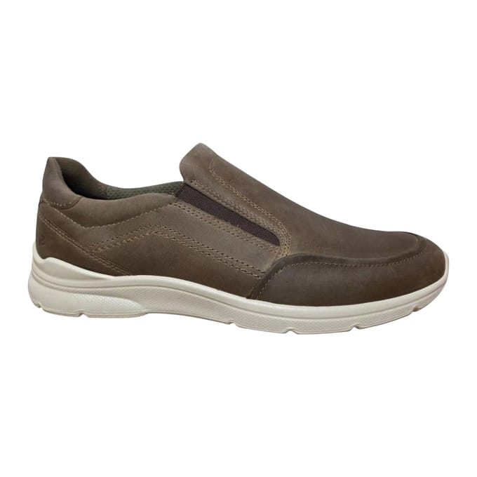 Ecco 511744 02114 Irving Instappers Bruin Nubuck Heren - Bruin - 43