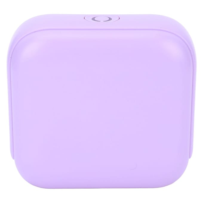 Draagbare thermische labelprinter met Bluetooth, inktloze fotoprinter voor thuis, school en kantoor. pink