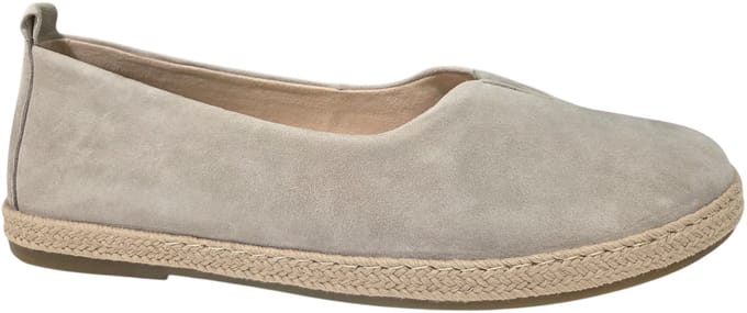 Gabor 85.222.11 Instappers Beige Suede Dames - Beige - 38.5
