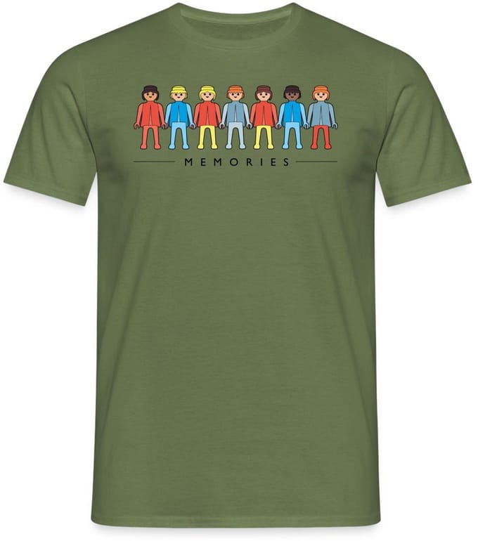 Playmobil Figuren Memories T-Shirt Heren