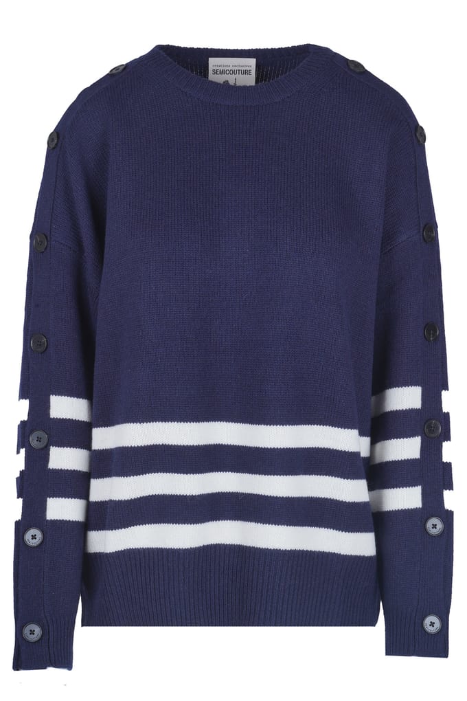 Semi Couture - Shirt - 480872 - Blue/Burro