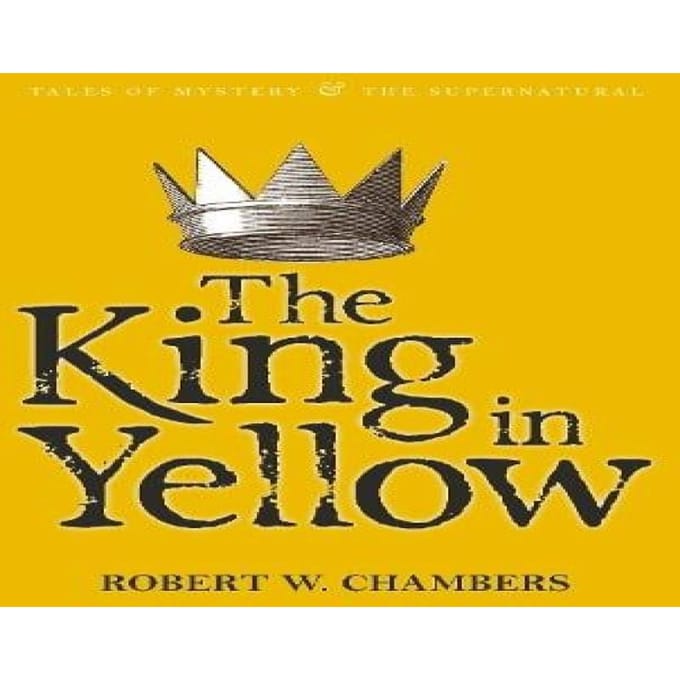 De Koning in Geel door Robert W. Chambers Paperback Boek 9781840226447