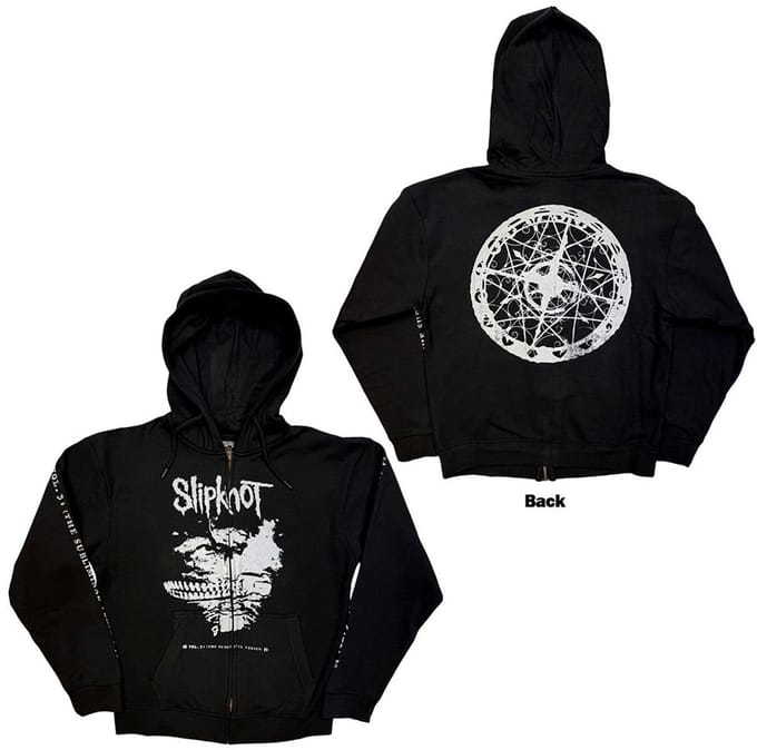 Slipknot - Subliminal Verses Vest met capuchon - M - Zwart