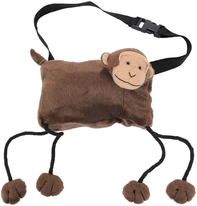 PIA Soft Toys - Pluche Aap Heuptas - 15 cm