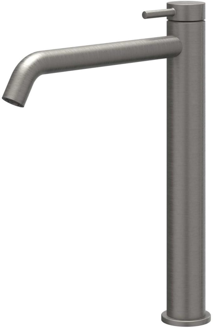 IVY Bond Wastafelkraan - Verhoogd Model L - Geborsteld Metal Black PVD