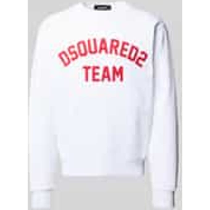 Sweatshirt met ribboorden