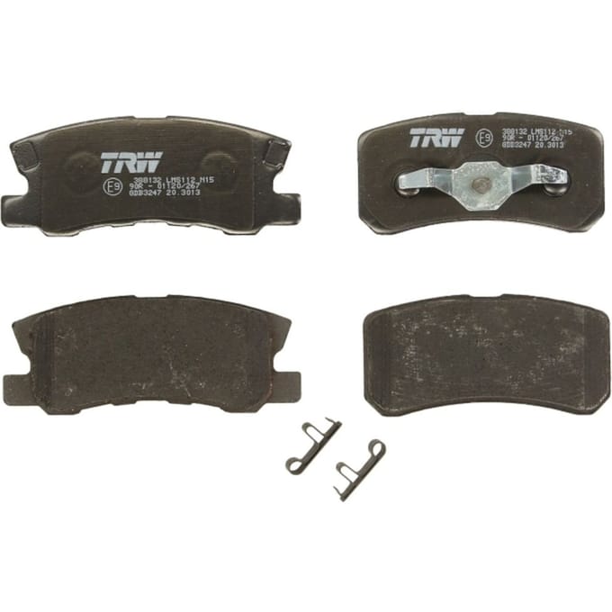 Remblokset TRW GDB3247, achter