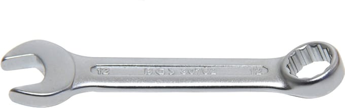 BGS Steekringsleutel, extra kort - 12 mm