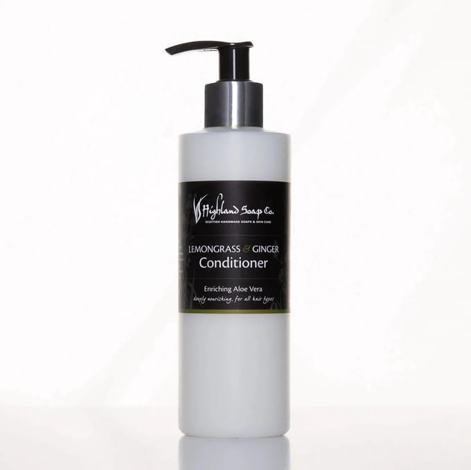 Voedende Conditioner 250ml - Lemongrass & Ginger - Highland Soap Company