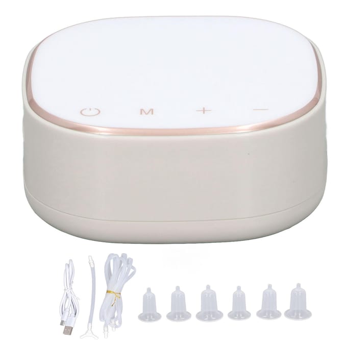 Elektrische Tepelcorrector 9 Niveaus Instelbaar Ingetrokken Corrector Oplaadbaar Platte Korte Tepel wit