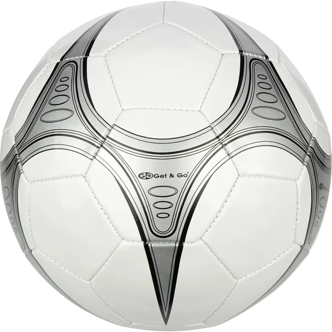 Get & Go Voetbal - Warp Speeder - Wit/Zilver - Maat 5