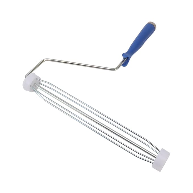 Rollerframe Ergonomische Handgreep Hoge Sterkte Eenvoudige Bediening Verfrollerframe voor Stofroller 12 Inch 12 Inch gray