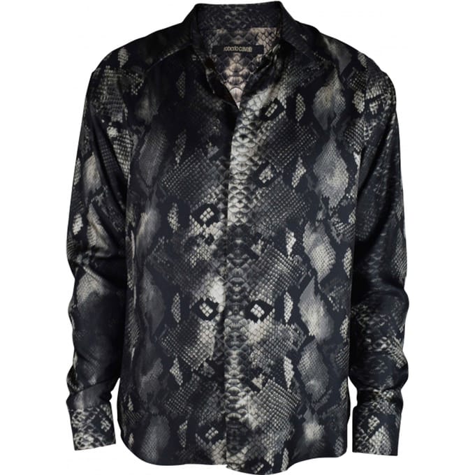 Roberto Cavalli Overhemd Zwart