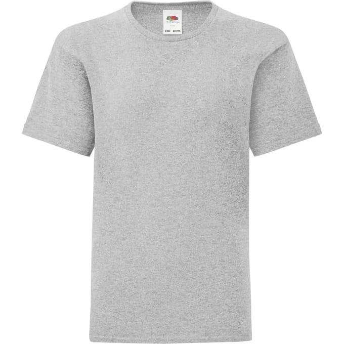 Kinder-T-shirt Fruit of the Loom Iconic 150