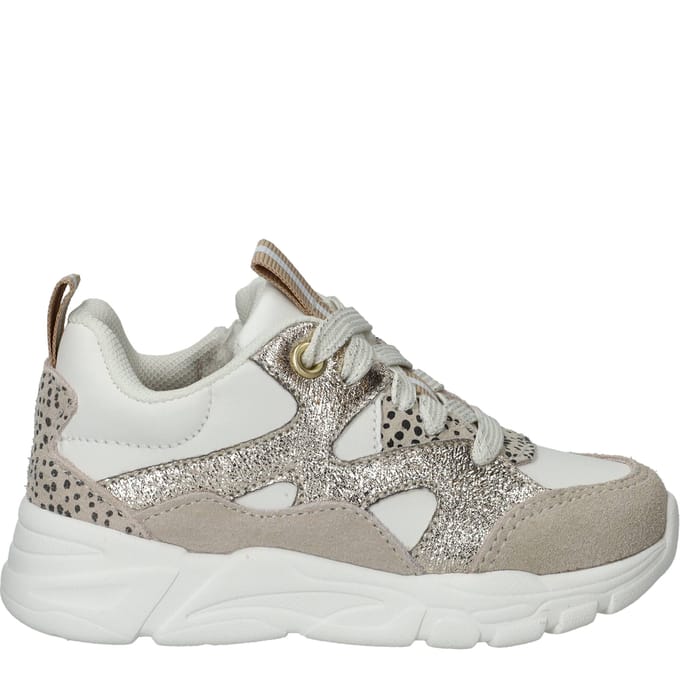 IK-KE Sneakers - Meisjes - Beige - Maat:25