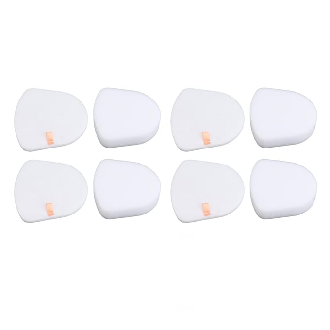 4PCS Stofzuiger Filter Set Schuim Vilt Filter Accessoires Vervanging voor Shark ZU560 XHEPA560 white