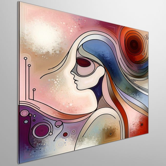 Kunstprint | Wanddecoratie | Dibond | 100 × 100 cm
