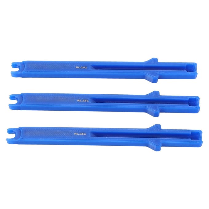 3 Stuks Kabelstekker Loskoppeltool 3D Geprint Efficiënt Plastic Kabel Demontage- en Montagetool voor blue