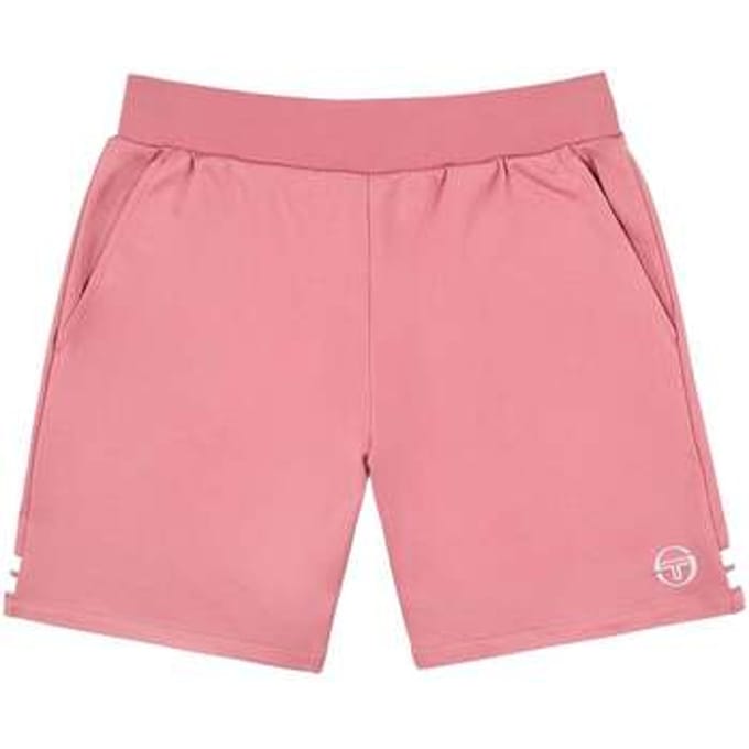 Korte Broek Sergio Tacchini New Orion Shorts Geranium Pink/White