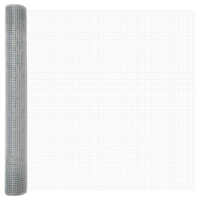 vidaXL - Gelast - gaashek - 5000 - x - 100 - cm - Zilver
