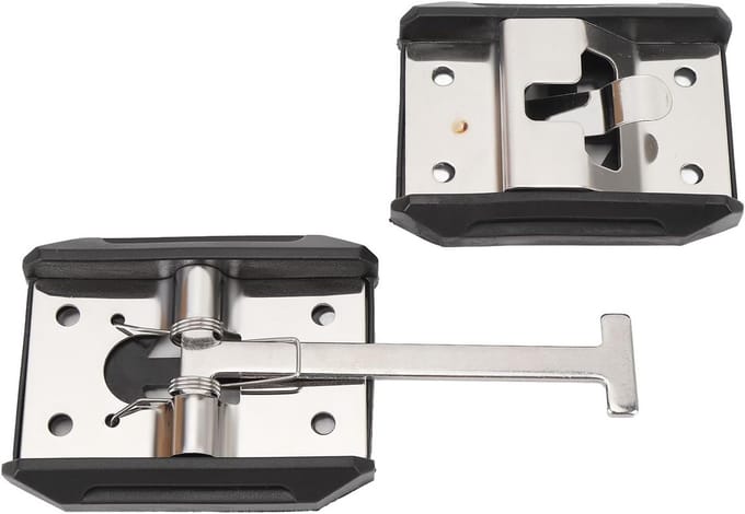 RVS Deurstopper voor Camper en Aanhanger - Robuuste Deurhaak Houder