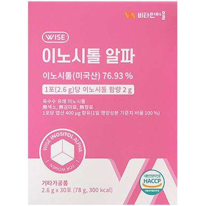village vitaminé Inositol Alpha 2.6g x 30pcs rose