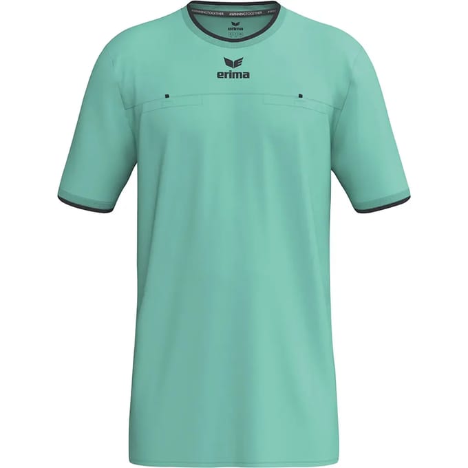 Erima Referee Scheidsrechtersshirt Korte Mouw Heren - Mintgroen | Maat: M