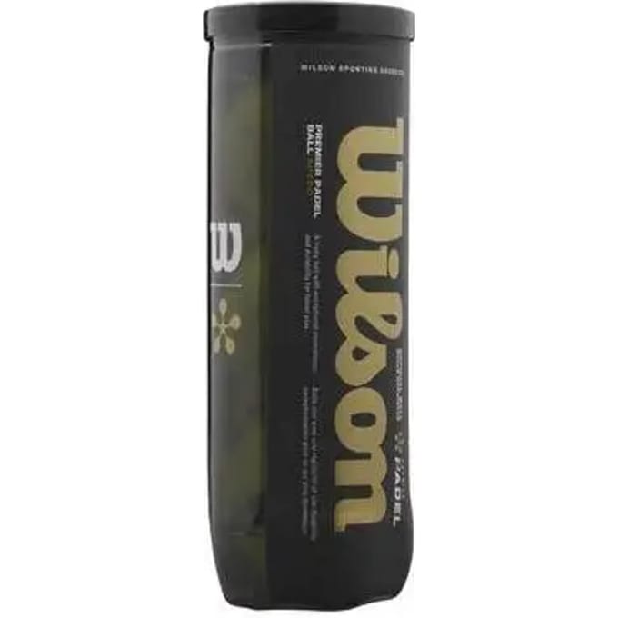 Tube van 3 padelballen Wilson Premier Speed Can