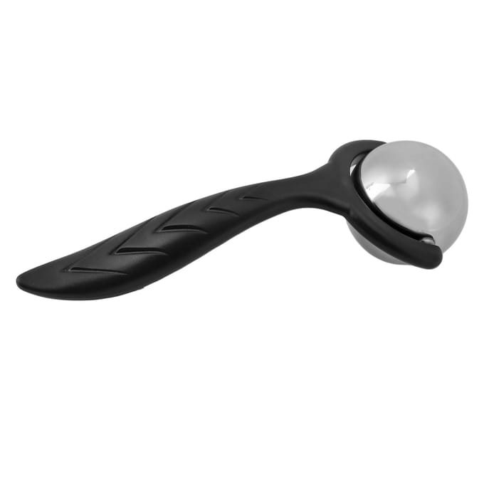 Rolmassagebal met Handvat Koud Warm Compress Temperatuurhouder 304 Roestvrij Staal IJs gray