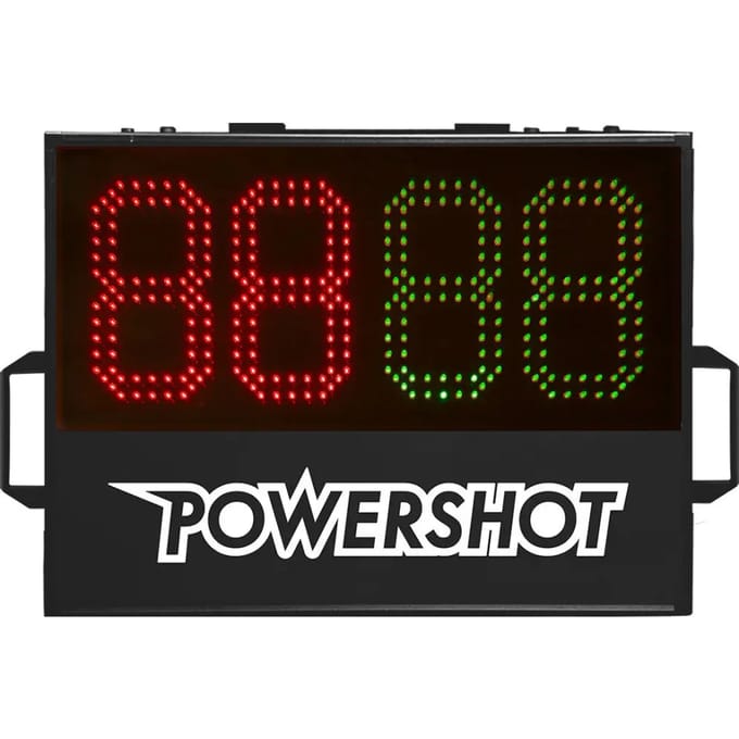 Dubbelzijdige scoreborden en timers Powershot