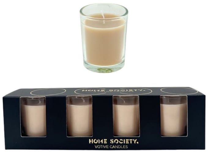 Home Society Votive Candles Sand