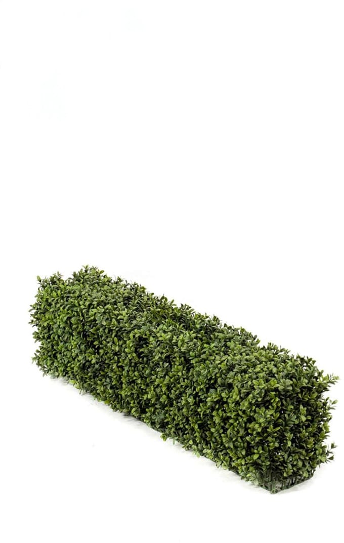 Emerald - Kunstplant Buxus haag UV 100x20x25cm - Kunstplant voor binnen