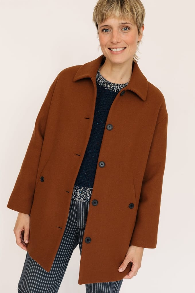 TWOTHIRDS Scilly Jacket Toffee Taglia: M | Sovracamicie Outlet | Donna