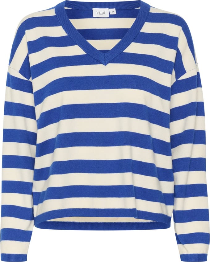 Saint Tropez FikamSZ V-Neck Pullover Dames Trui - Maat S