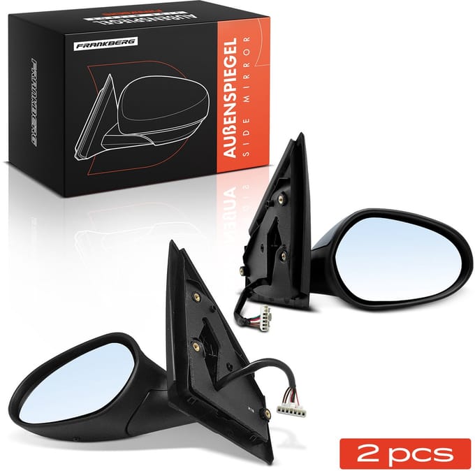 Frankberg 2x buitenspiegel links/rechts voor Lancia Ypsilon 1.2L 1.4L
