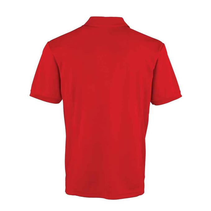 Premier Heren Coolchecker Pique Poloshirt (Rood)
