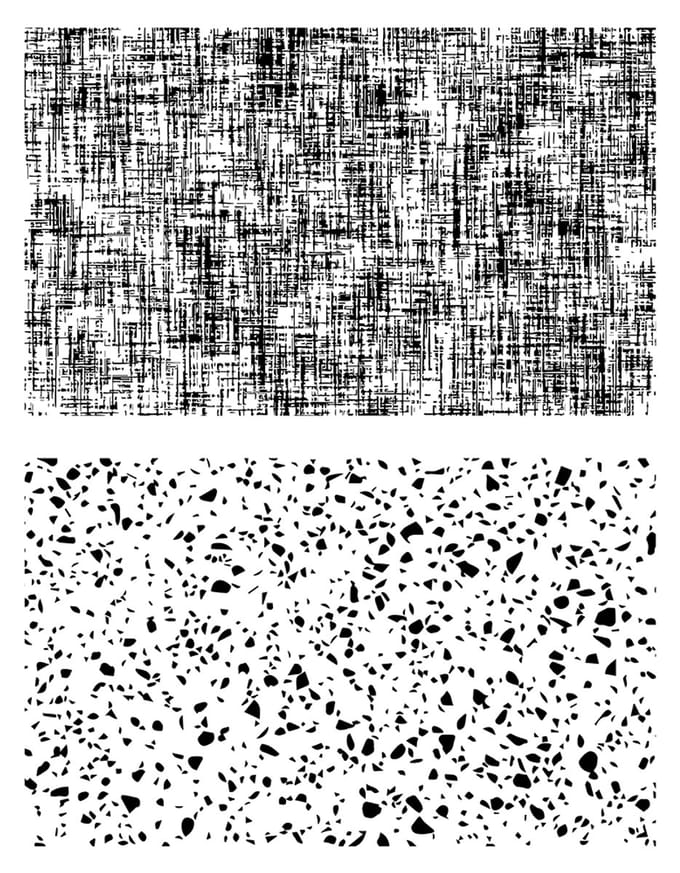 Transparante stempels Textuur - 14x18 cm - Artemio
