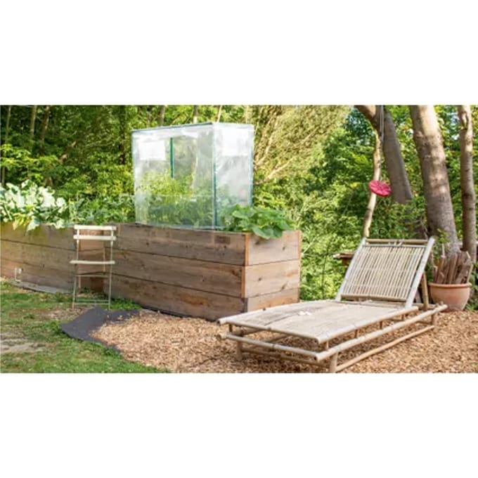 Vitavia Kweekbak Afdekking Rechthoek S Transparant Pe 55x88x105cm