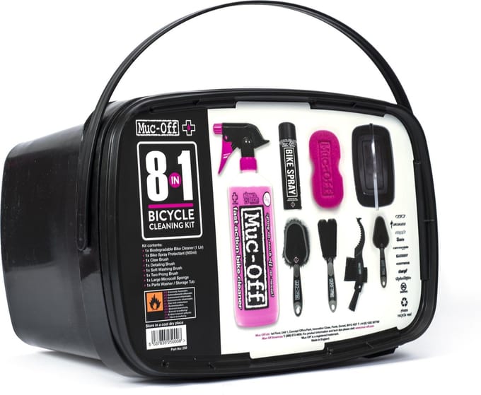 Muc-Off 8 in 1 Bicycle Cleaning Kit Reinigingspakket