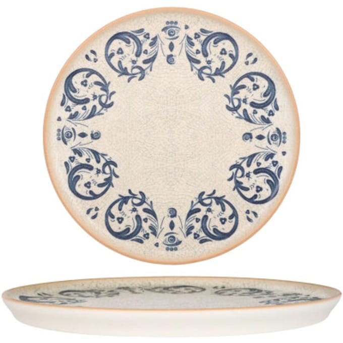 Bonna Dessertbord - Viento - Porselein - 22 cm - set van 6