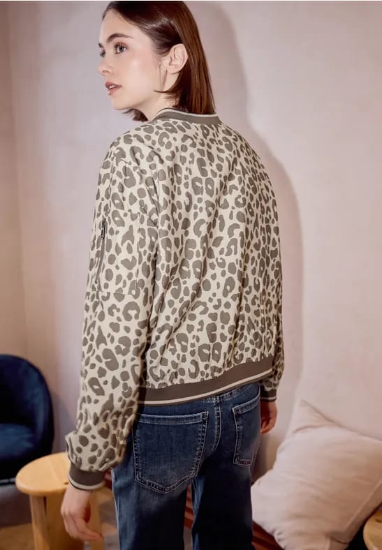 Blouson met dierenprint