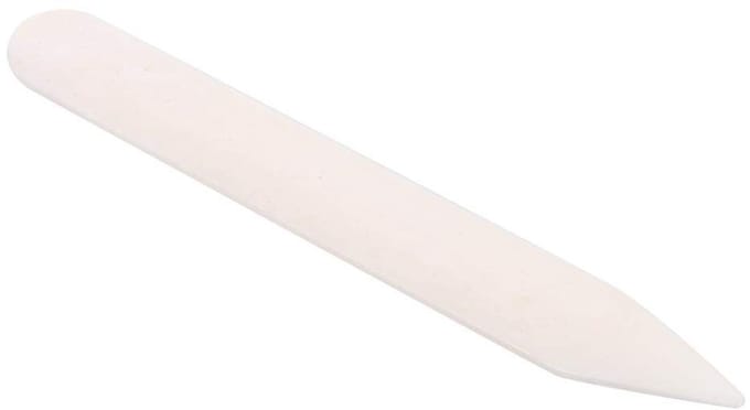 Dailygoods- Bone Folder Hoogwaardig Bot - Scoren/Vouwen - Kreuken Tool - Multifunctioneel - 15 cm - Duurzaam - Creatietool