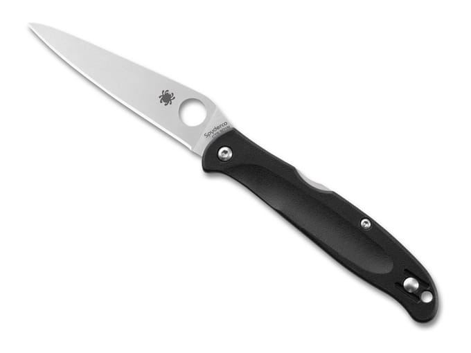 Spyderco Charisma Black Lightweight CTS BD1N PE – Ultralicht EDC Met Maximale Draagbaarheid