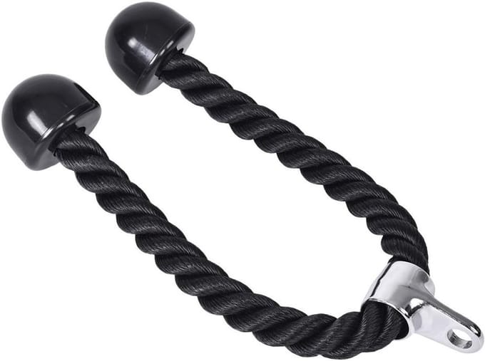 Tricep en Bicep Training Touw voor Kabelmachine - Ideaal voor Bodybuilding en Thuisworkout