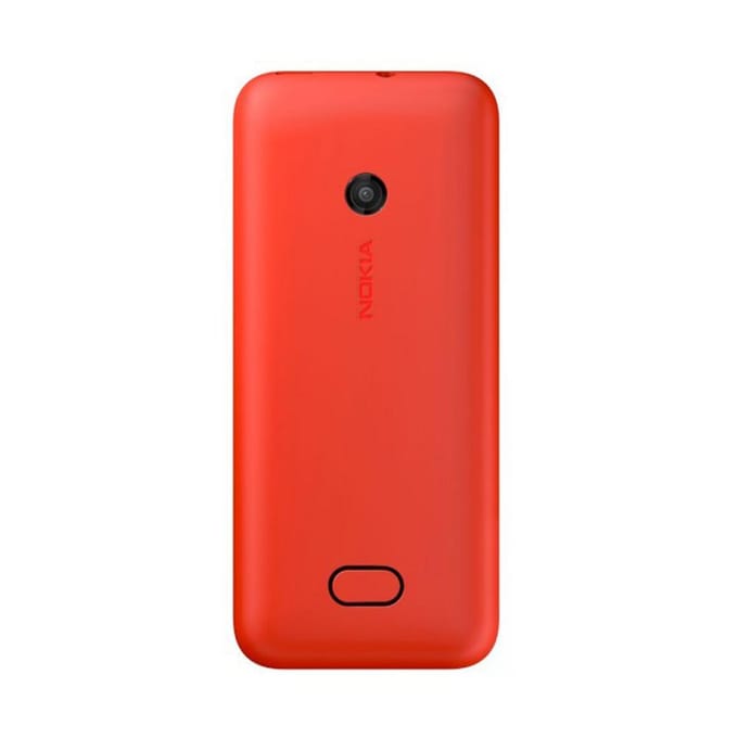 Téléphone Portable Nokia Original Reconditionné Nokia 208 Double SIM Avec 1/2 SIM Dual SIM Simple Set rouge